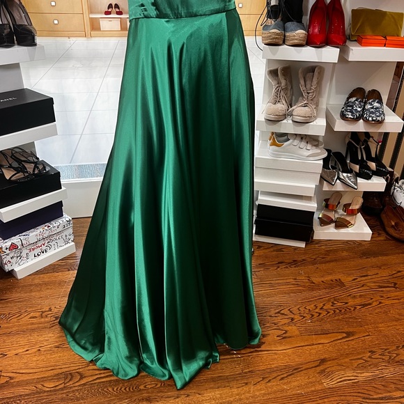 Aqua Gown NWOT. - Picture 3 of 9